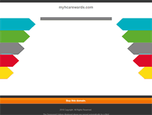 Tablet Screenshot of myhcarewards.com